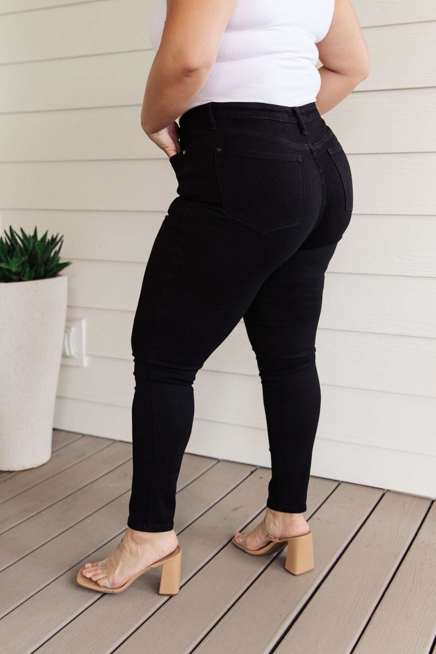 Audrey High Rise Control Top Classic Skinny Jeans