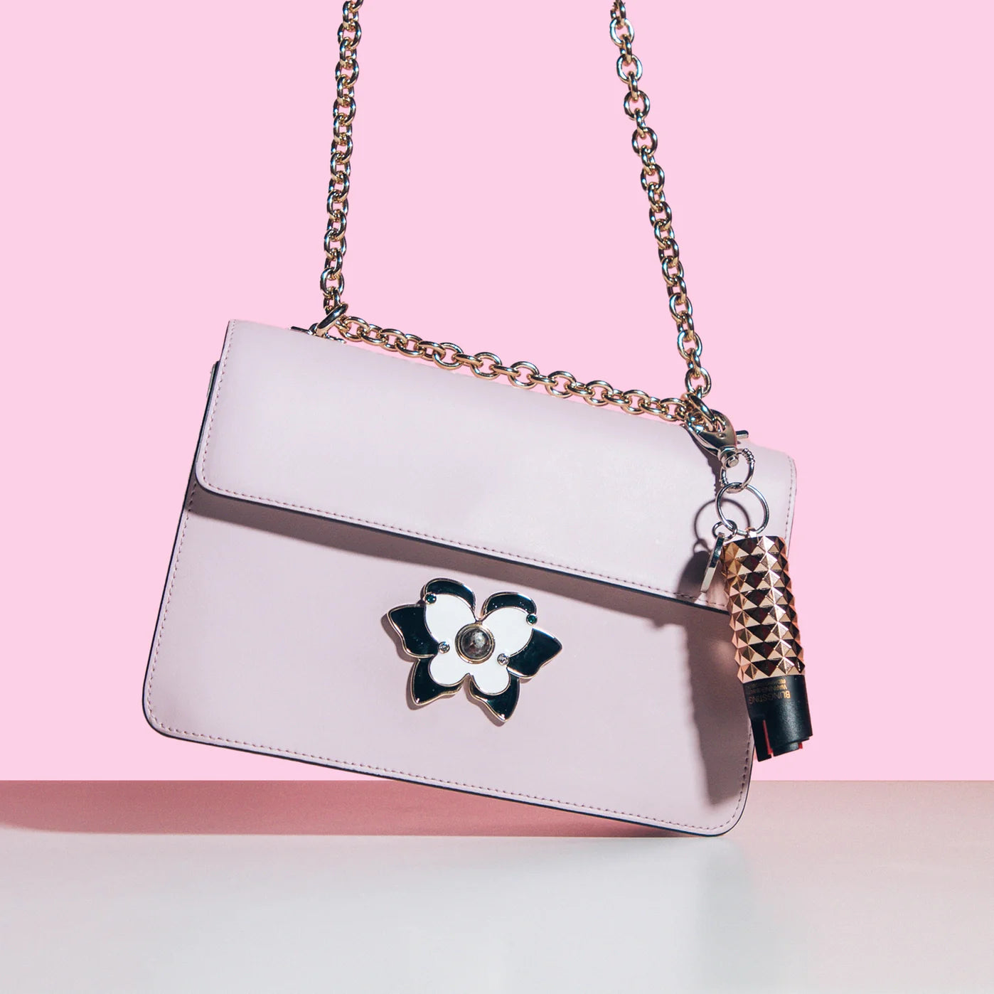 Metallic Studded Pepper Spray in Two Colors