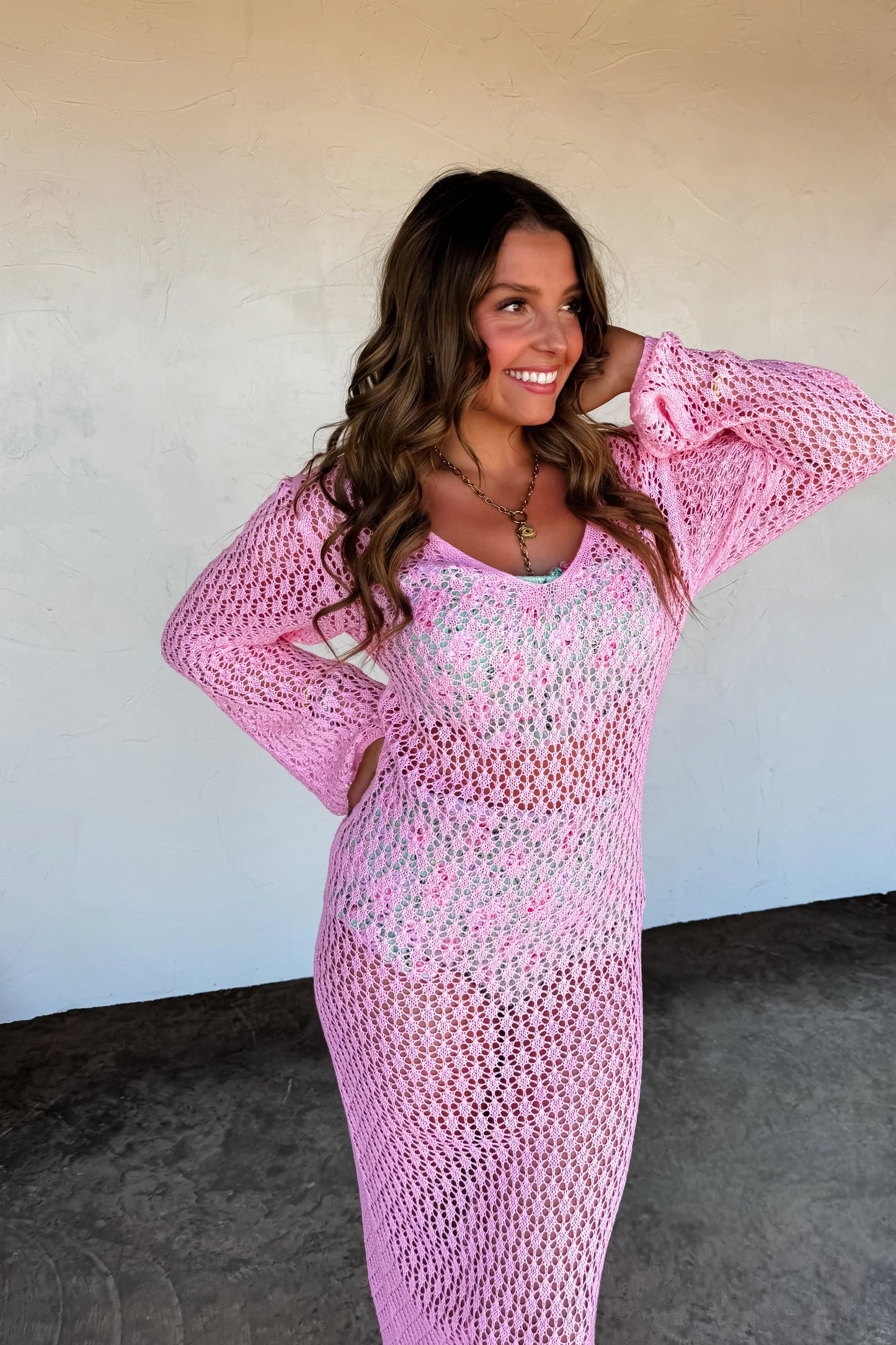 Sunset Stroll Knit Coverup in Four Colors