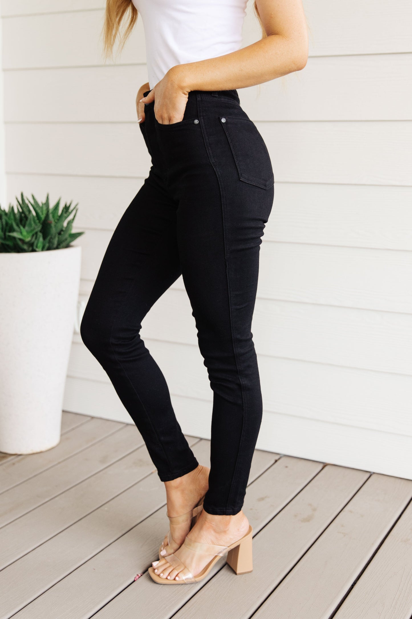 Audrey High Rise Control Top Classic Skinny Jeans