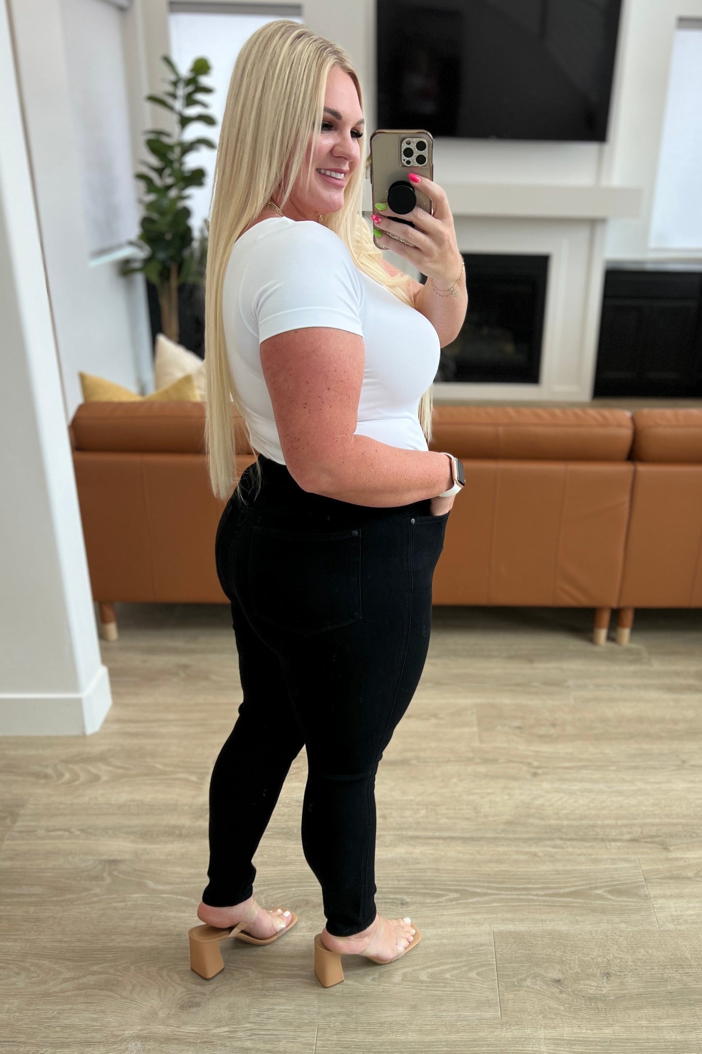 Audrey High Rise Control Top Classic Skinny Jeans